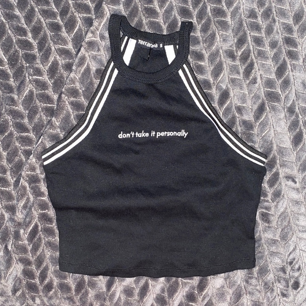 Halter crop top